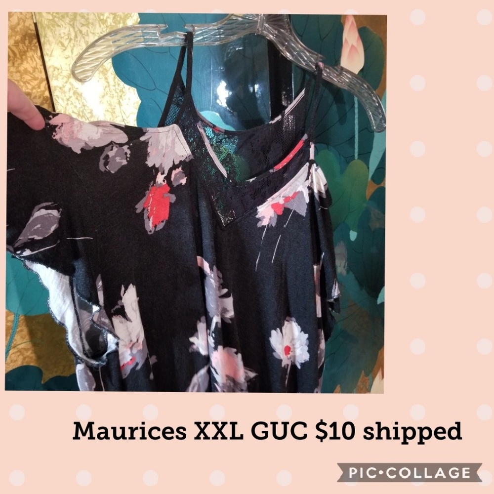 Maurices cold shoulder top